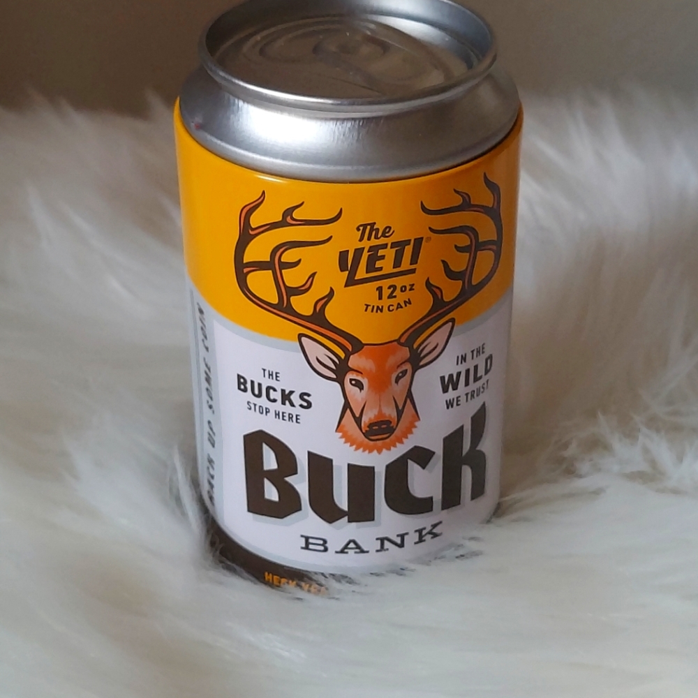 Yeti Buck Bank Limited Edition 12 oz Stash Can Safe